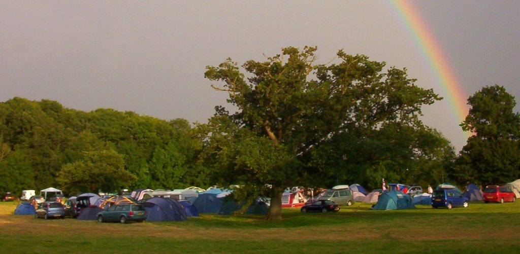 Folk Camps the at end of the rainbow